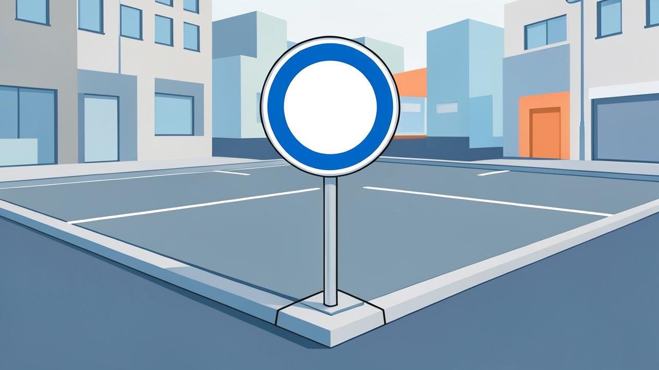 Halteverbotsschilder vor einem Wohnhaus in einer Innenstadtstraße